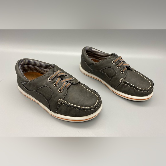 Toddler Eddie Bauer Grey Loafers 10 - see description - Picture 5 of 11